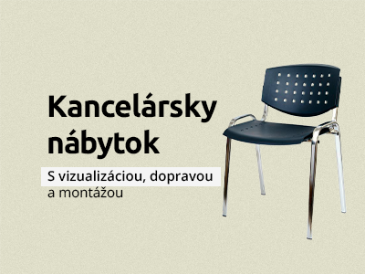 Kancelársky nábytok s vizualizáciou, dopravou a montážou Kancelársky nábytok s vizualizáciou, dopravou a montážou