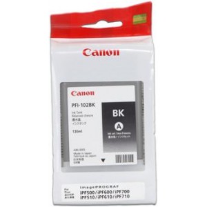 Cartridge Canon PFI 102BK čierny