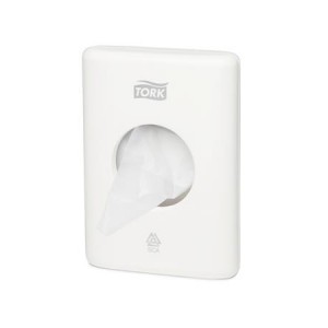 Zásobník na hygienické sáčky Tork systém B5 biely