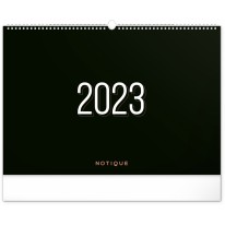 Nástenný plánovací kalendár Čierny 2023, 48 × 33 cm