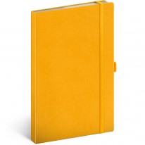 Notes Žltá, bodkovaný, 13 × 21 cm