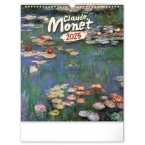 Nástenný kalendár Claude Monet 2025, 30 × 34 cm