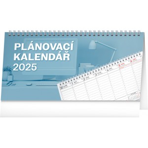 NOTIQUE Stolový kalendár Plánovací 2025, 25 x 12,5 cm