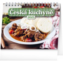 NOTIQUE Stolový kalendár Česká kuchyňa 2025, 16,5 x 13 cm