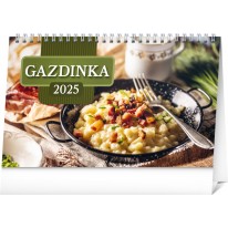NOTIQUE Stolový kalendár Gazdinka 2025, 23,1 x 14,5 cm