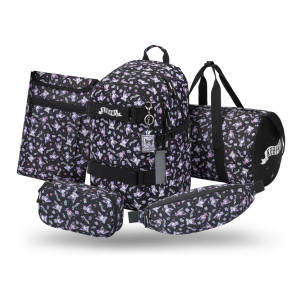 BAAGL SADA 5 Skate Kuromi Black: batoh, peračník, športová taška, ľadvinka, obal na notebook GRS