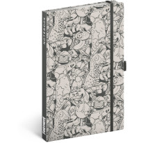 NOTIQUE Notes Fortnite – Legends, linajkovaný, 13 x 21 cm