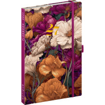 NOTIQUE Planbook diár/notes Vintage kvety 2027, 13 x 21 cm