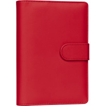 NOTIQUE Refill – Týždenný krúžkový diár s vymeniteľnými listami 2027, sýtočervený, 12,5 x 19 cm