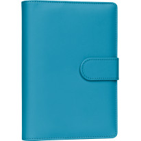 NOTIQUE Refill – Týždenný krúžkový diár s vymeniteľnými listami 2027, tyrkysový, 12,5 x 19 cm