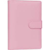 NOTIQUE Refill – Týždenný krúžkový diár s vymeniteľnými listami 2027, púdrovo ružový, 12,5 x 19 cm