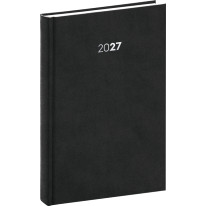 NOTIQUE Denný diár Balakon 2027, čierny, 15 x 21 cm