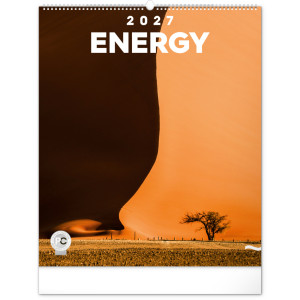 NOTIQUE Nástenný kalendár Energia 2027, 48 x 56 cm