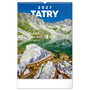 NOTIQUE Nástenný kalendár Tatry 2027, 33 x 46 cm