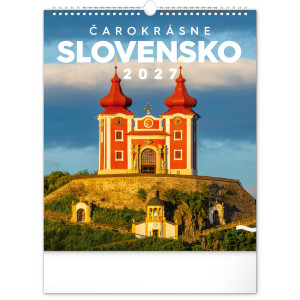 NOTIQUE Nástenný kalendár Čarokrásne Slovensko 2027, 30 x 34 cm