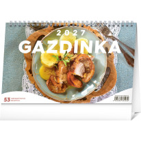 NOTIQUE Stolový kalendár Gazdinka 2027, 23,1 x 14,5 cm