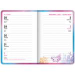 NOTIQUE Školský diár Axolotl CZ (september 2026 – december 2027), 9,8 x 14,5 cm