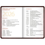NOTIQUE Študentský diár Harry Potter CZ (september 2026 – december 2027), 9,8 x 14,5 cm