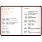 NOTIQUE Študentský diár Harry Potter CZ (september 2026 – december 2027), 9,8 x 14,5 cm