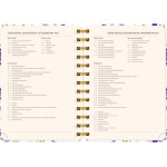 NOTIQUE Špirálový 18-mesačný diár Petito – Levanduľa 2026/2027, 13 x 18 cm