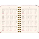 NOTIQUE Špirálový 18-mesačný diár Petito – Mraky 2026/2027, 13 x 18 cm