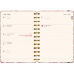 NOTIQUE Špirálový 18-mesačný diár Petito – Mraky 2026/2027, 13 x 18 cm