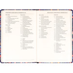 NOTIQUE 18-mesačný diár Petito – Flóra 2026/2027, 11 x 16 cm