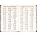 NOTIQUE 18-mesačný diár Petito – Flóra 2026/2027, 11 x 16 cm