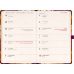 NOTIQUE Planbook diár/notes Vintage kvety 2027, 13 x 21 cm