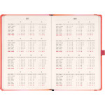 NOTIQUE Planbook diár/notes Korál 2027, 13 x 21 cm