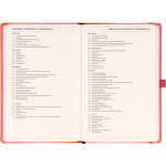 NOTIQUE Planbook diár/notes Korál 2027, 13 x 21 cm