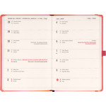 NOTIQUE Planbook diár/notes Korál 2027, 13 x 21 cm