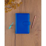 NOTIQUE Refill – Týždenný krúžkový diár s vymeniteľnými listami 2027, kráľovsky modrý, 12,5 x 19 cm