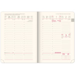NOTIQUE Týždenný diár Diamante 2027, modrý, 15 x 21 cm