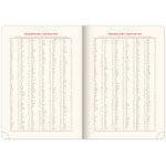 NOTIQUE Týždenný diár Diamante 2027, olivový, 15 x 21 cm