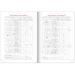 NOTIQUE Týždenný diár Tomy 2027, modro-červený, 15 x 21 cm