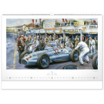 NOTIQUE Nástenný kalendár Oldtimers – Václav Zapadlík 2027, 64 x 42 cm