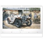NOTIQUE Nástenný kalendár Oldtimers – Václav Zapadlík 2027, 64 x 42 cm