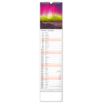 NOTIQUE Nástenný kalendár Krajina CZ/SK 2027, 12 x 48 cm