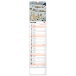 NOTIQUE Nástenný kalendár Josef Lada CZ/SK 2027, 12 x 48 cm