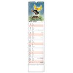 NOTIQUE Nástenný kalendár Krtko CZ/SK 2027, 12 x 48 cm