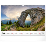 NOTIQUE Nástenný kalendár Magické Tatry 2027, 48 x 33 cm