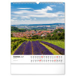 NOTIQUE Nástenný kalendár Potulky moravskou krajinou CZ 2027, 30 x 34 cm
