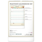 NOTIQUE Nástenný kalendár Rodinný plánovací Harry Potter XL CZ/SK 2027, 33 x 46 cm