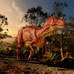 NOTIQUE Poznámkový kalendár Dinosaury 2027, 30 x 30 cm