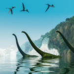 NOTIQUE Poznámkový kalendár Dinosaury 2027, 30 x 30 cm
