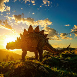 NOTIQUE Poznámkový kalendár Dinosaury 2027, 30 x 30 cm