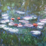 NOTIQUE Poznámkový kalendár Claude Monet 2027, 30 x 30 cm