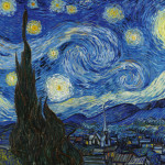 NOTIQUE Poznámkový kalendár Vincent van Gogh 2027, 30 x 30 cm