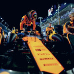NOTIQUE Poznámkový kalendár Formula – Jiří Křenek 2027, 30 x 30 cm